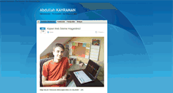 Desktop Screenshot of abdullahkahraman.com